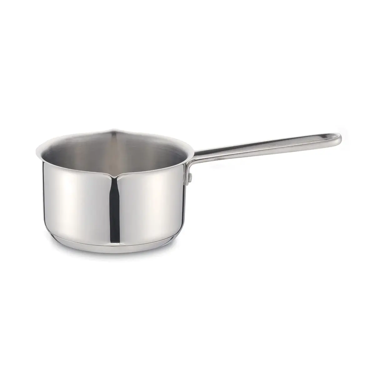 Cuisinox Small Stainless Steel Saucepan with Pour Spout 0.8 Quarts | Induction Base & Mirror Polish - main product image