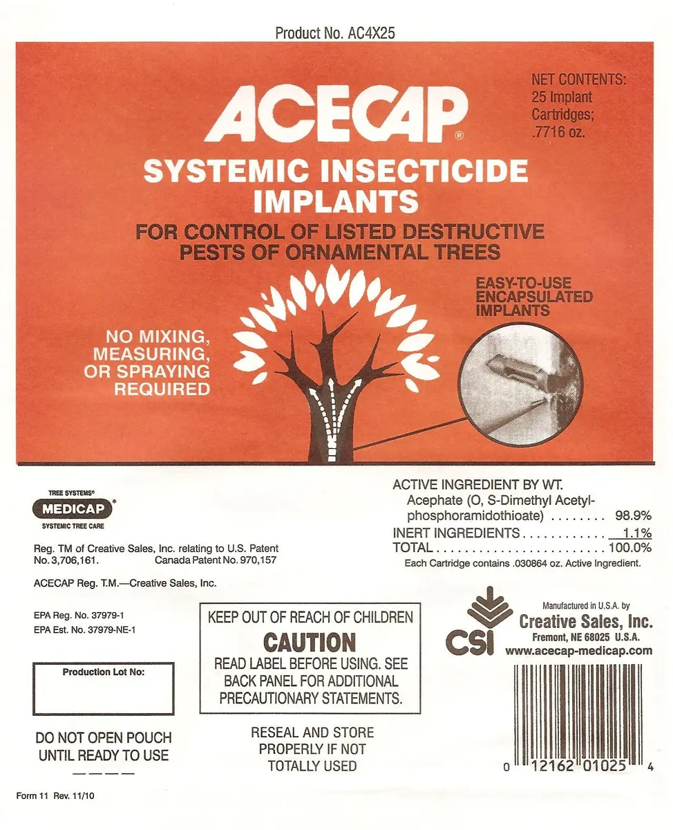 Acecap Hywean Systemic Tree Implants 3/8-Inch | Season-Long Tree Pest Control in India - main product image