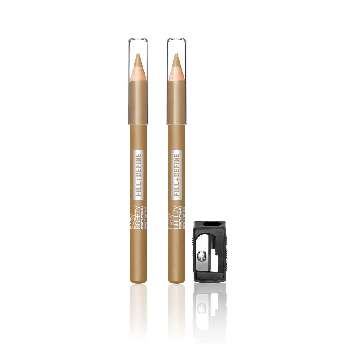 CoverGirl Easy Breezy Brow Fill + Define Brow Pencil 0.06oz | Long-Lasting, Deeply Pigmented, Blendable Formula - view 2