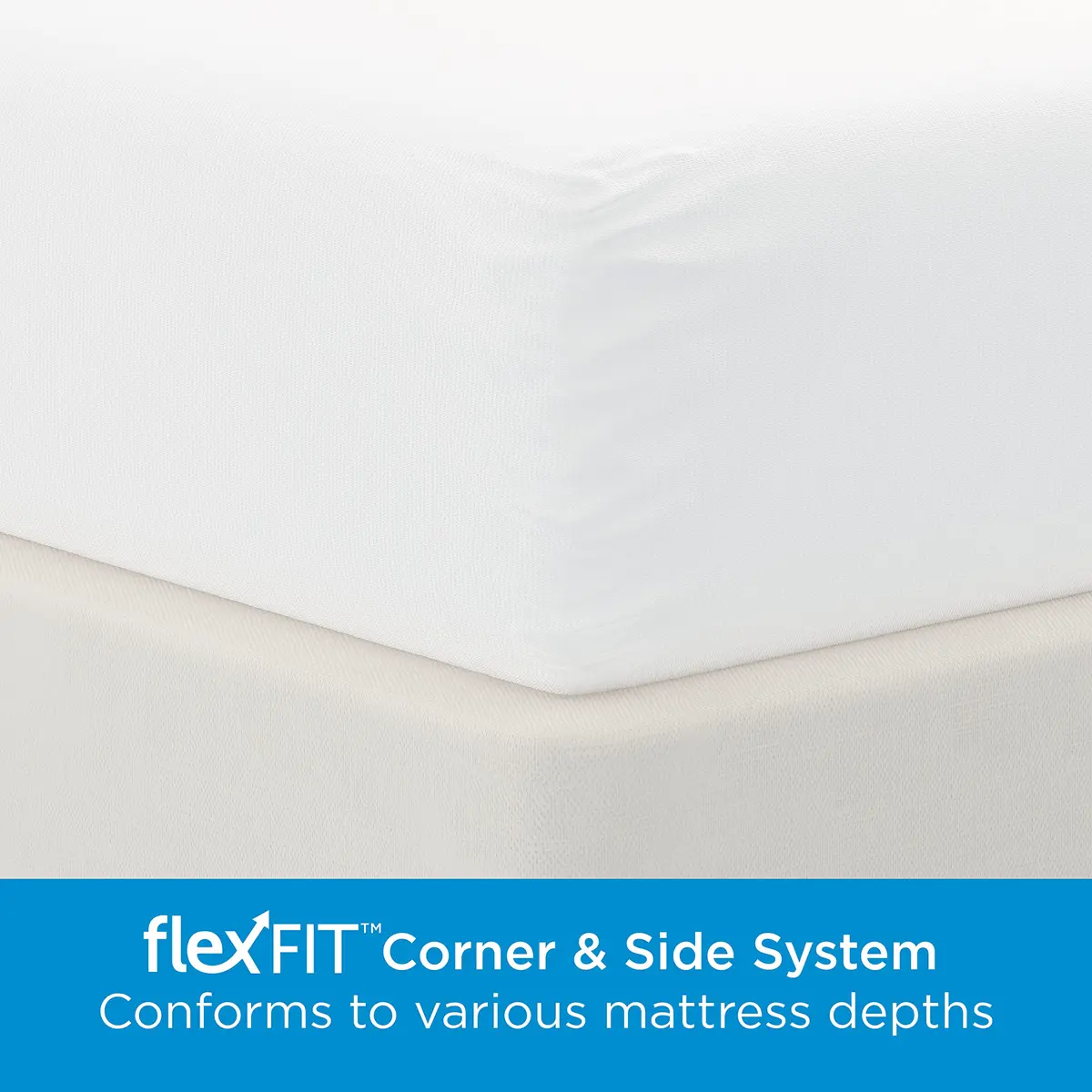 Aller-Ease Waterproof Mattress Protector Full Size | Allergen Barrier & Stain Protection, 38.5" x 74.5" x 8" - view 7