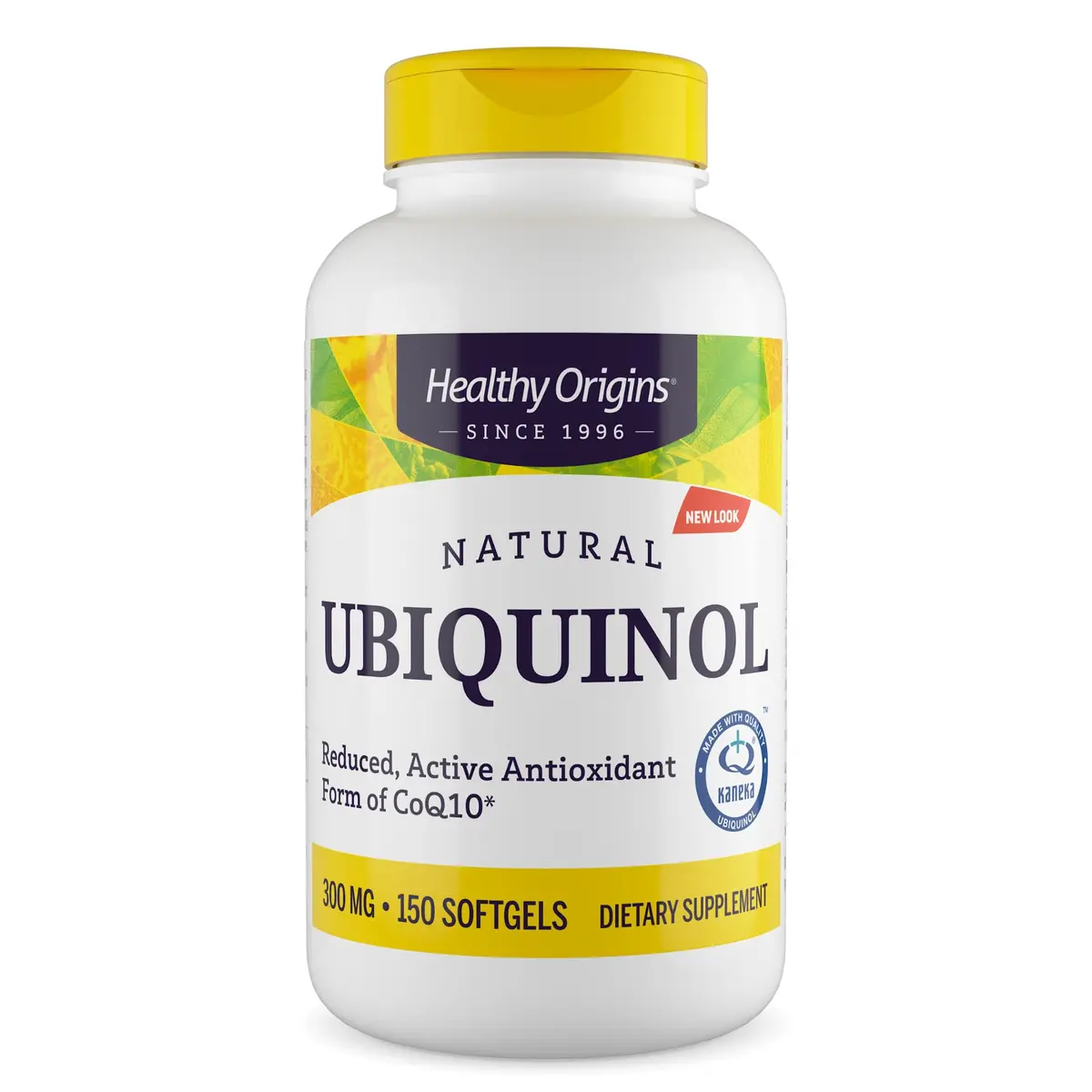 Healthy Origins Ubiquinol CoQ10 300 mg | Non-GMO, 150 Softgels for Heart & Energy Support - main product image