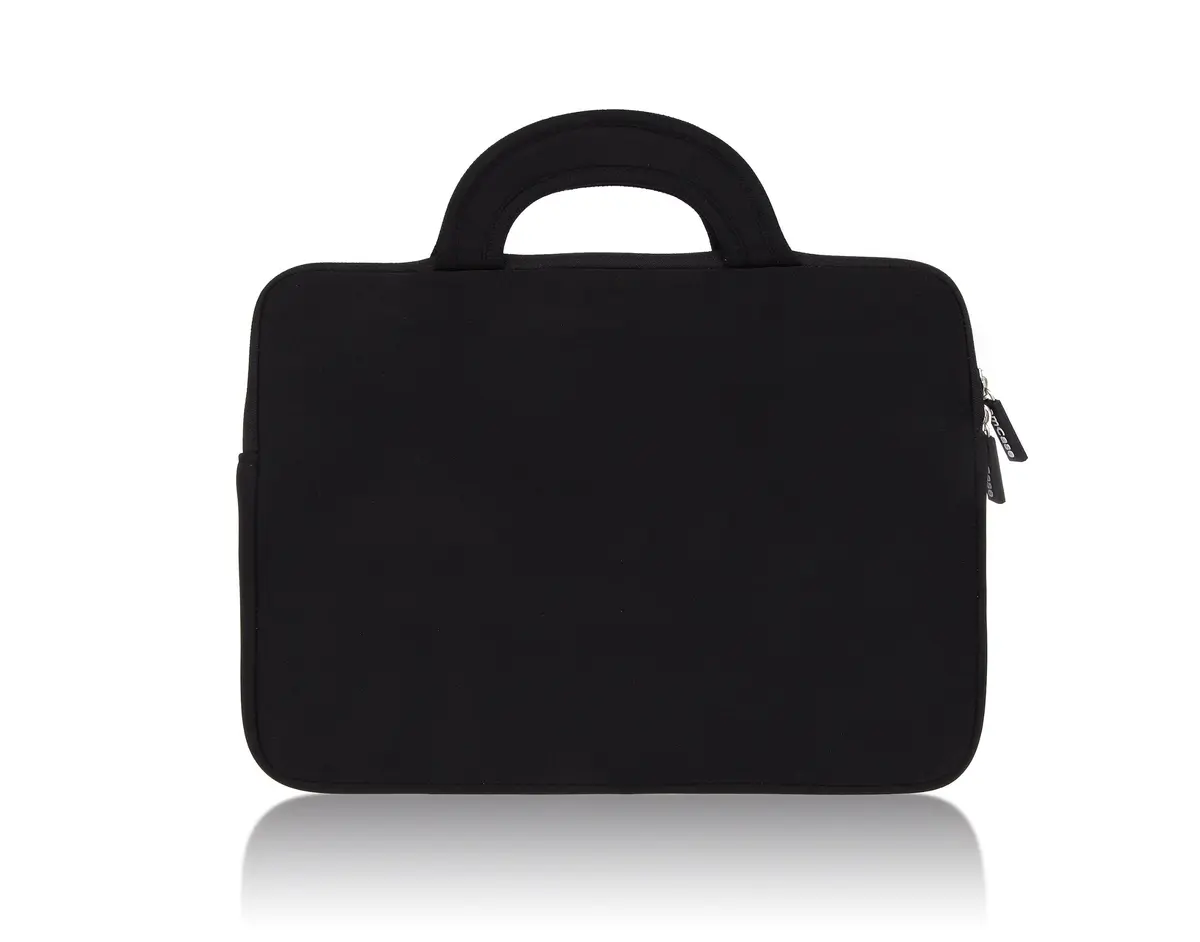 amCase 11.6-inch Neoprene Sleeve with Handle | Shock-Absorbing, Scratch-Resistant, Black - view 3