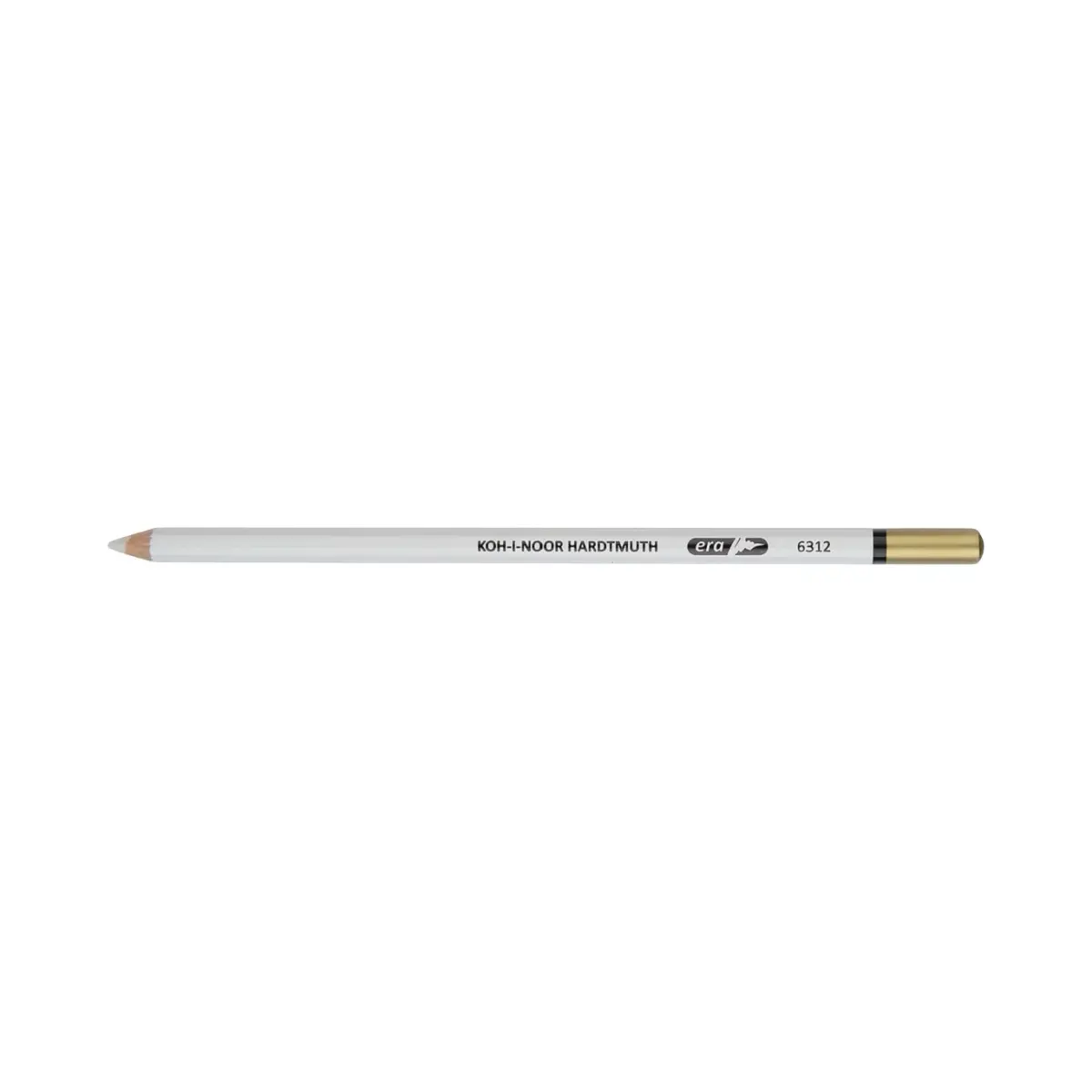 Koh-I-Noor Soft Eraser Pencil, White | Retouching Detail Traces - main product image