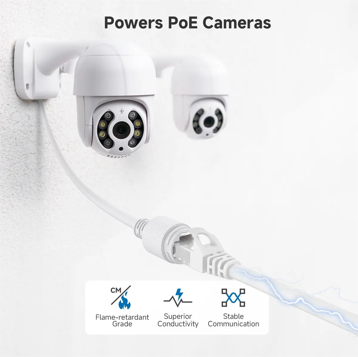 Cable Matters 10Gbps 5-Pack Snagless Cat 6 Ethernet Cable, 10ft, White | Future-Proof Gigabit & 10G Ethernet - view 7