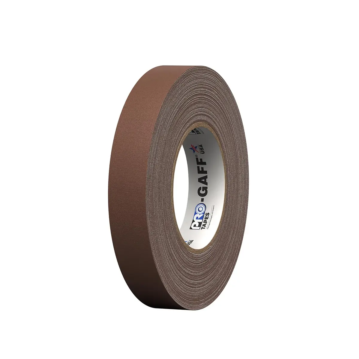 Pro Gaff Premium Matte Cloth Gaffer's Tape 1" | 55 yds, Brown, Rubber Adhesive - view 3