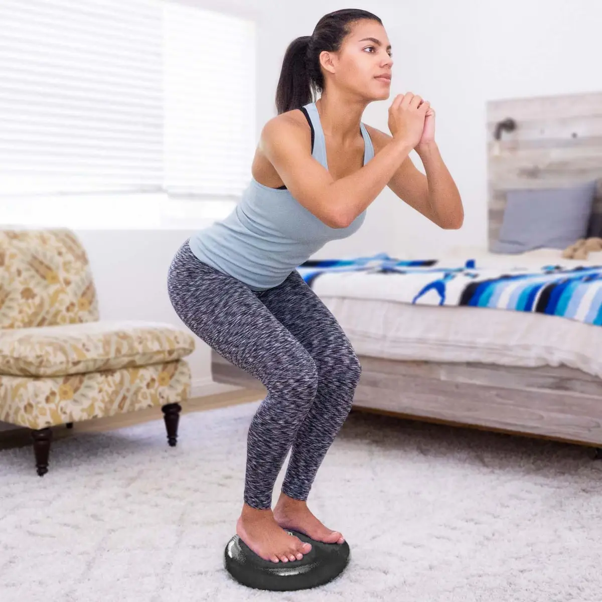 ProsourceFit Core Balance Disc Trainer 14” Diameter | Improve Posture & Stability - view 6