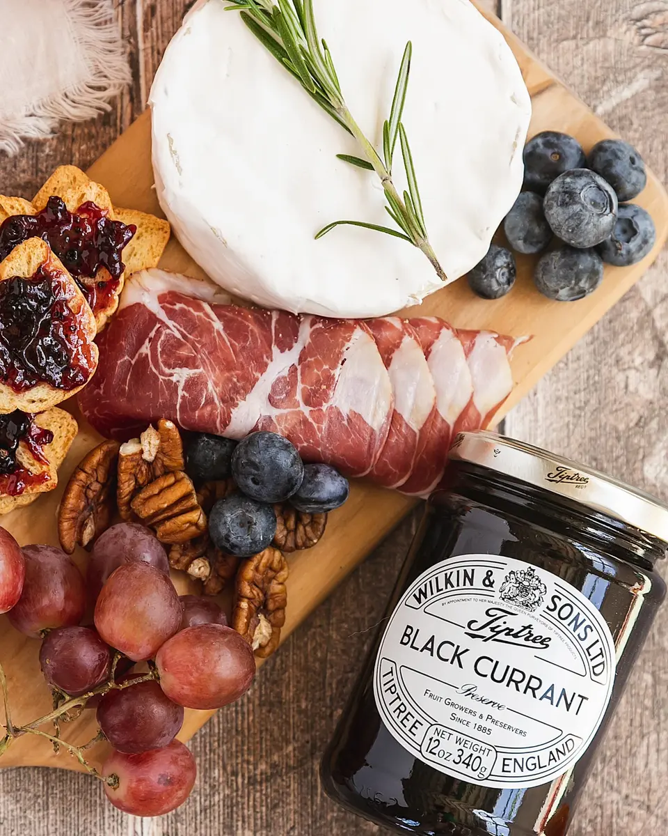 Tiptree Black Currant Preserve 12 oz Jar | Deep, Subtle Flavor, Suitable for Vegetarians & Vegans - view 2