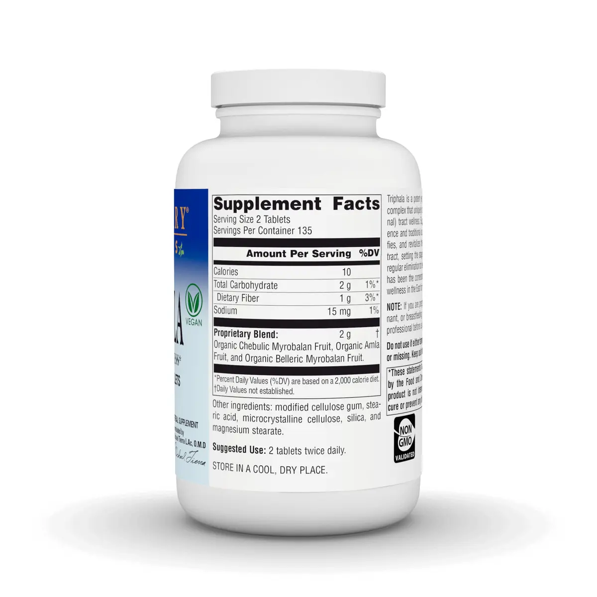 Planetary Herbals Triphala 1000mg - 270 Tablets | Traditional Digestive Support - view 3