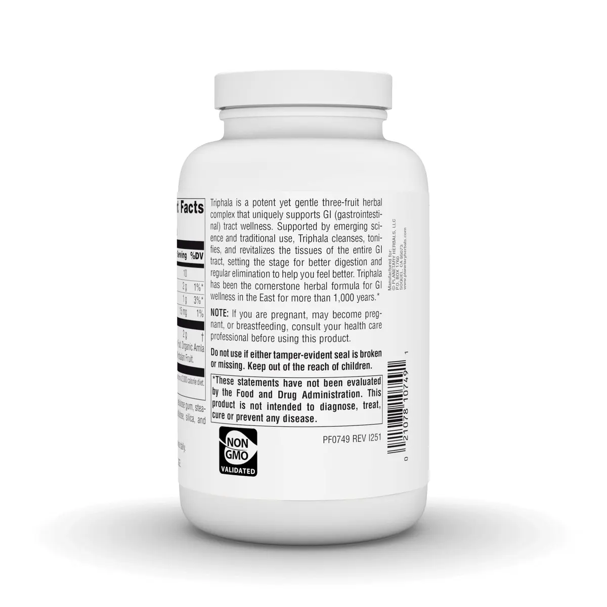 Planetary Herbals Triphala 1000mg - 270 Tablets | Traditional Digestive Support - view 4