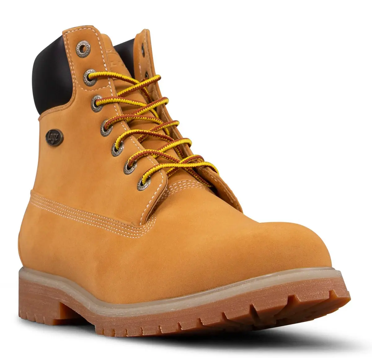 Lugz Men's Convoy Classic 6-inch Chukka Boot, Golden Wheat/Bark/Tan/Gum, 6.5 M | Durable Casual Footwear for Men - view 3