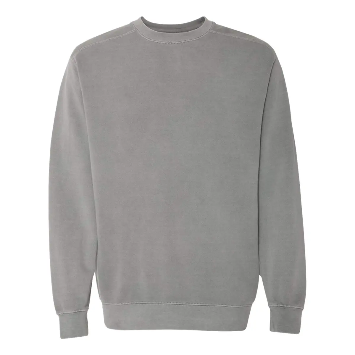Comfort Colors Crewneck Sweatshirt 1566 XL Grey | Relaxed Fit, 80% Cotton, 20% Polyester - main product image