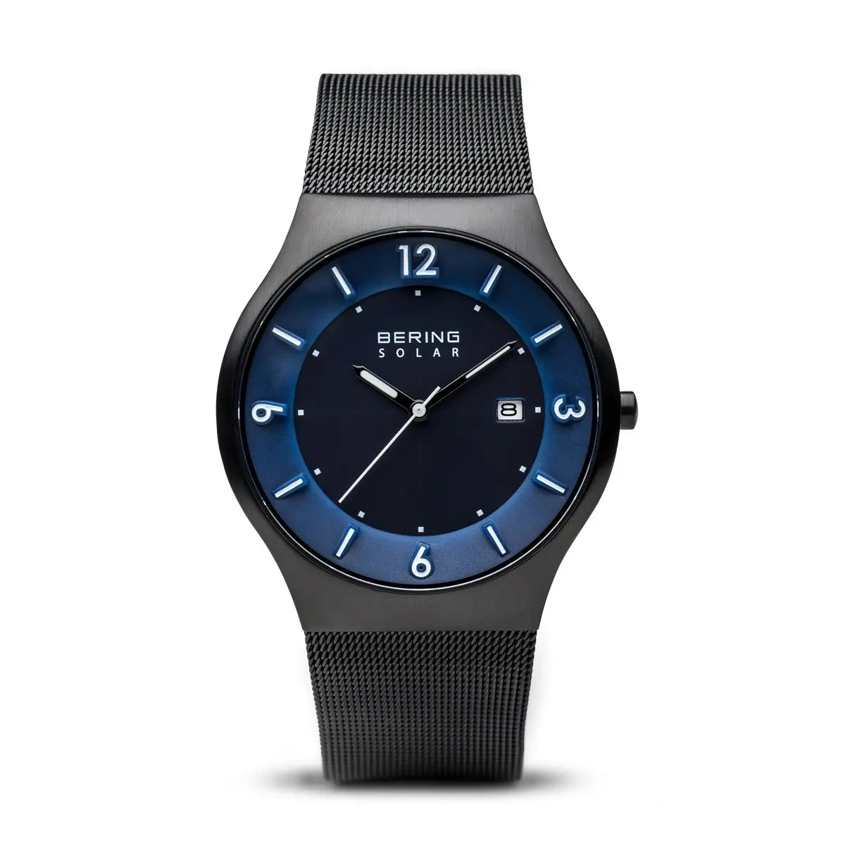 BERING Men's Slim Solar Watch 40MM | Minimalist Denmark Design | Scratch-Resistant Sapphire - main product image