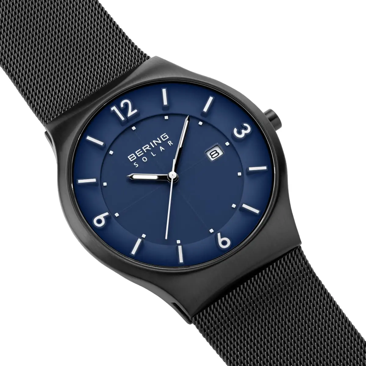 BERING Men's Slim Solar Watch 40MM | Minimalist Denmark Design | Scratch-Resistant Sapphire - view 4