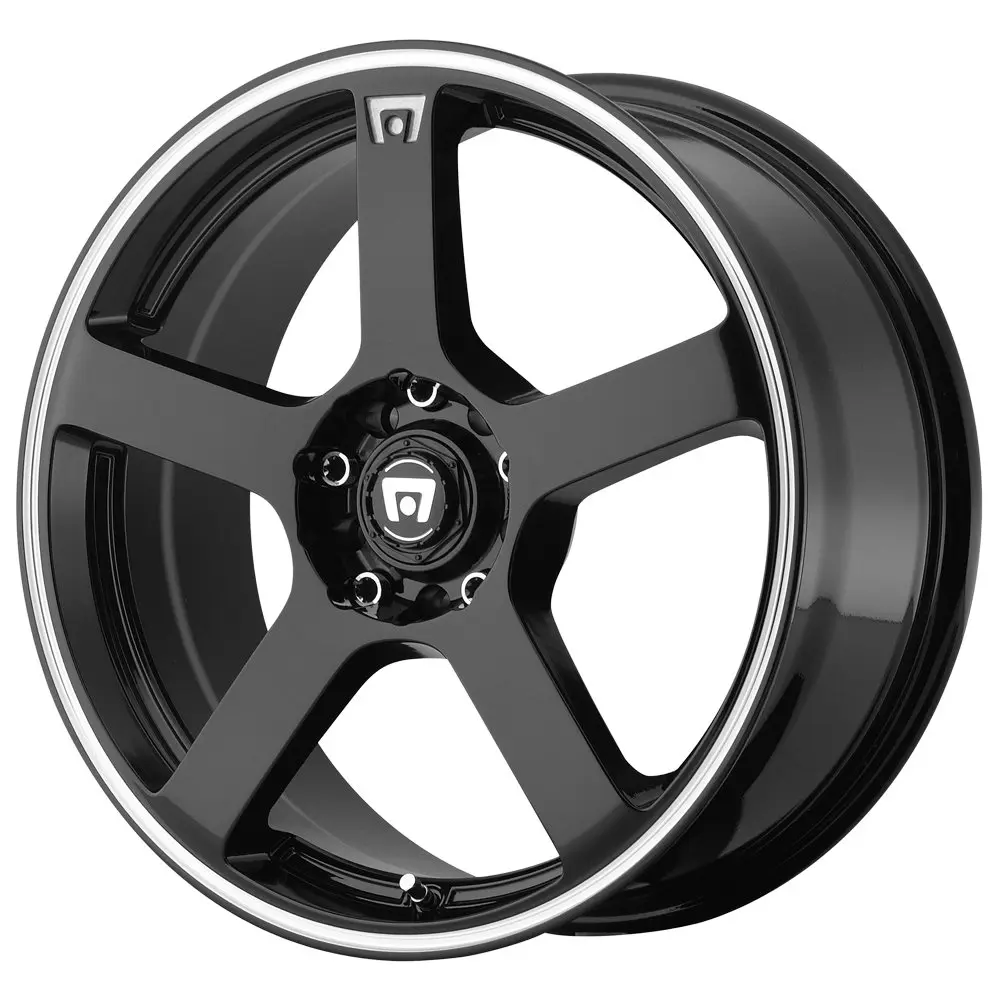 Motegi MR116 FS5 17x7 5x4.25/4.5 40mm Gloss Black Aluminum Wheel - main product image