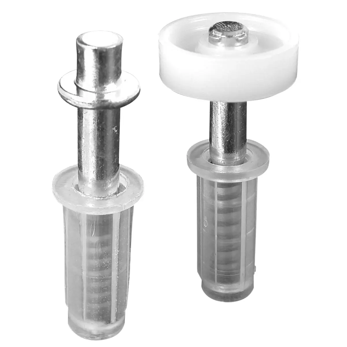 PRIME-LINE N 7266 Bi-Fold Door Top Pivot and Guide Wheel (2 Pack) | 1.9 cm (0.75 in) Diameter - main product image
