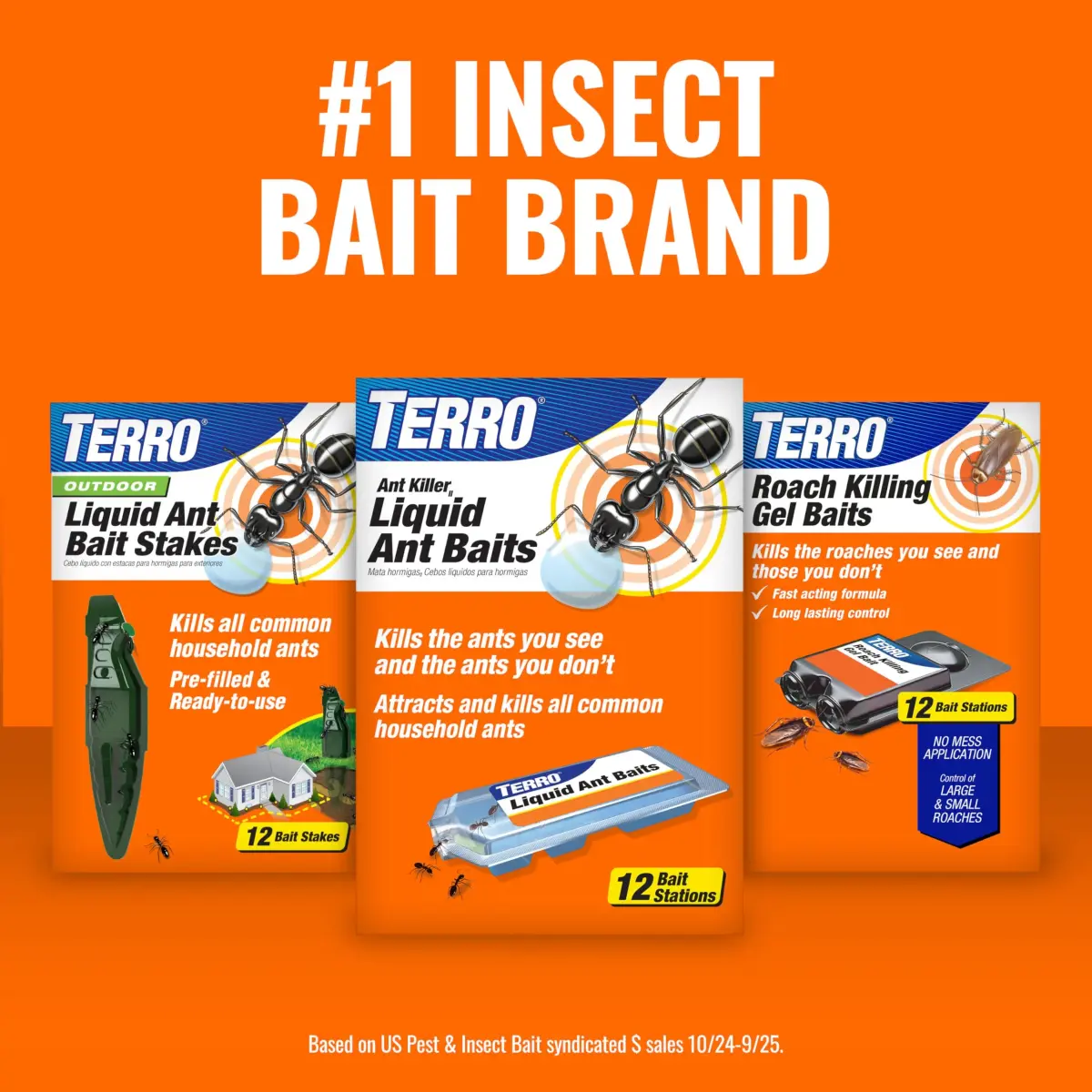 Terro Ant Killer Bait Stations T300B, 12 Count | Borax Formula Kills Colony - view 6