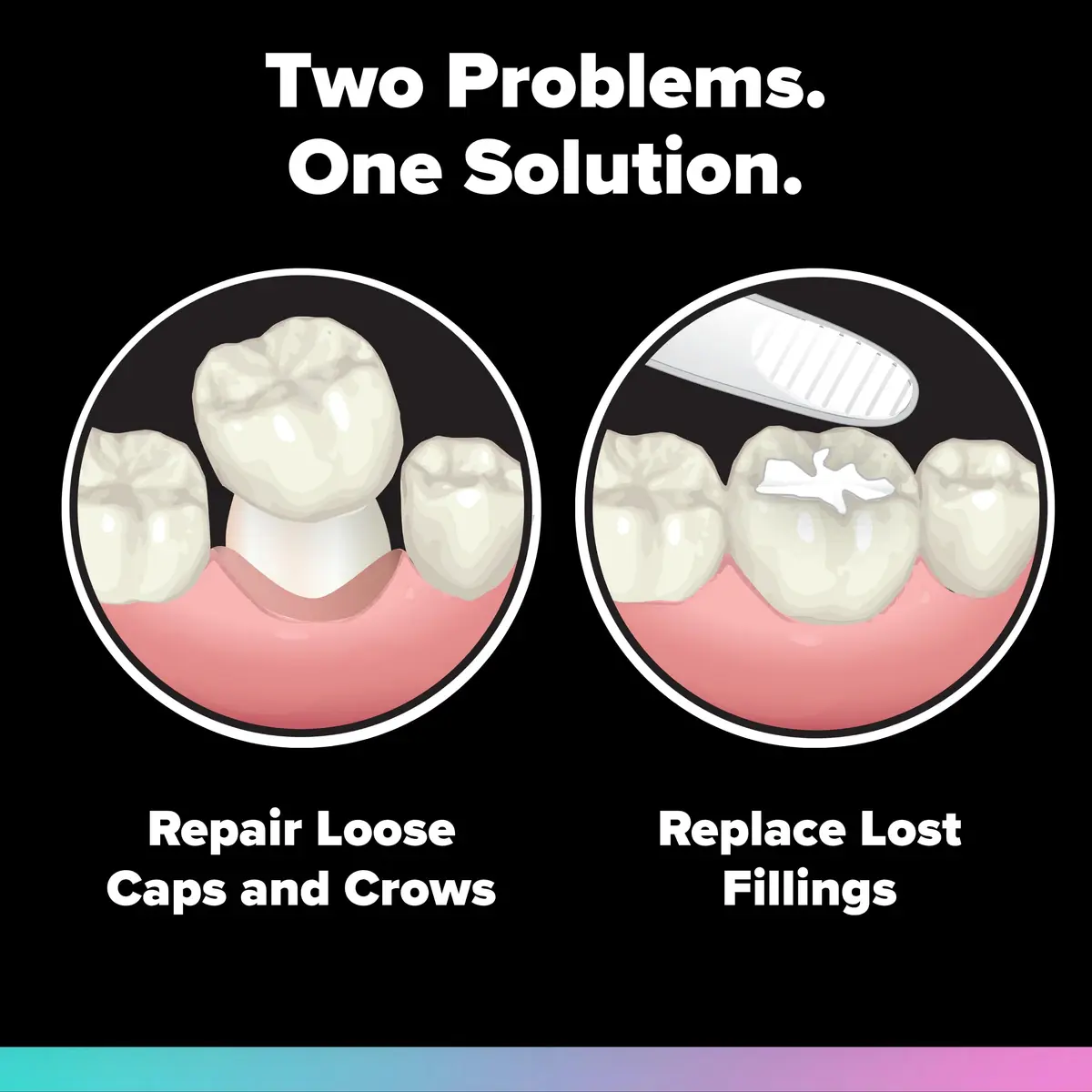 Dentemp Maximum Strength Dental Repair Kit 2.2G | Instant Pain Relief & Crowns Fix - view 5