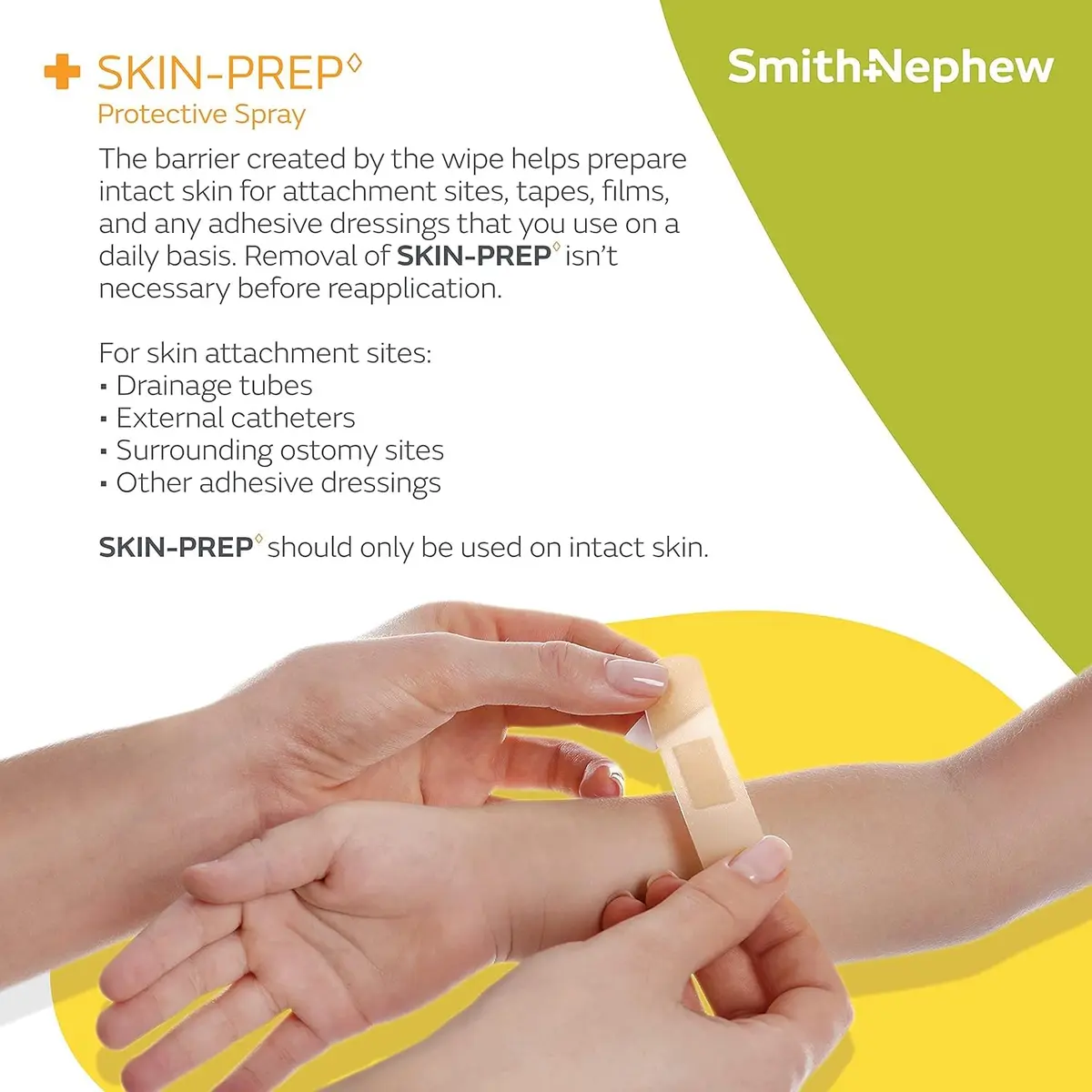 Smith & Nephew Skin-Prep Protective Wipes 50 Count (Pack of 2) | Skin Barrier Support for Adults - view 8
