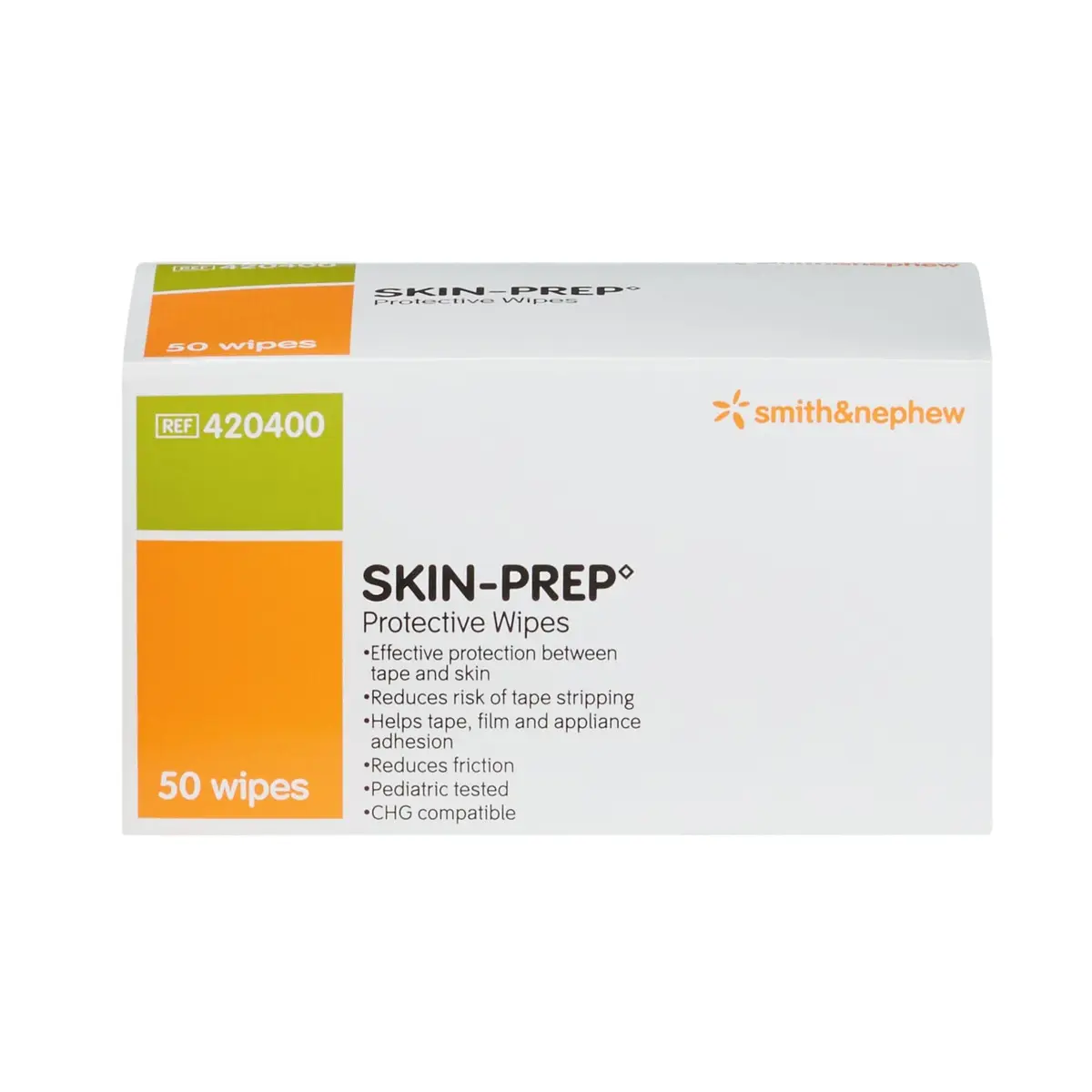 Smith & Nephew Skin-Prep Protective Wipes 50 Count (Pack of 2) | Skin Barrier Support for Adults - view 3
