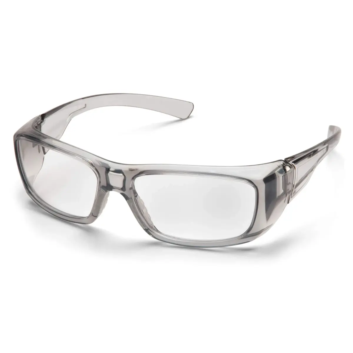 Pyramex Emerge Safety Glasses with Reader Lenses, Gray Frame, Clear +2.0 Diopter | ANSI Z87+ High Impact - main product image