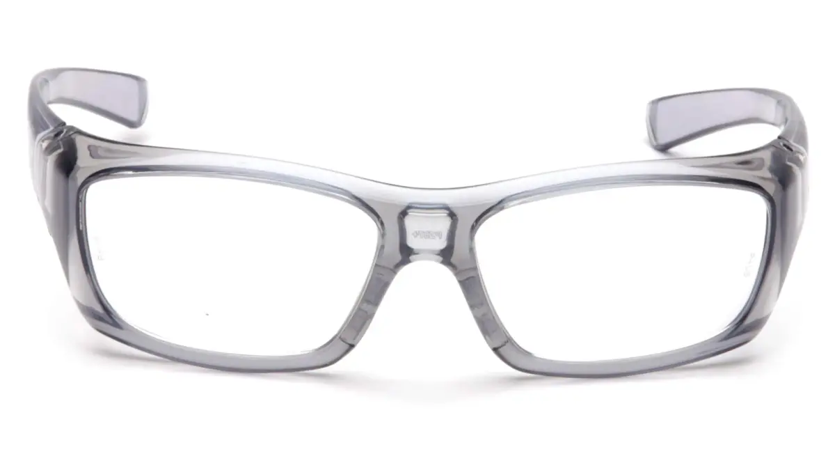 Pyramex Emerge Safety Glasses with Reader Lenses, Gray Frame, Clear +2.0 Diopter | ANSI Z87+ High Impact - view 2