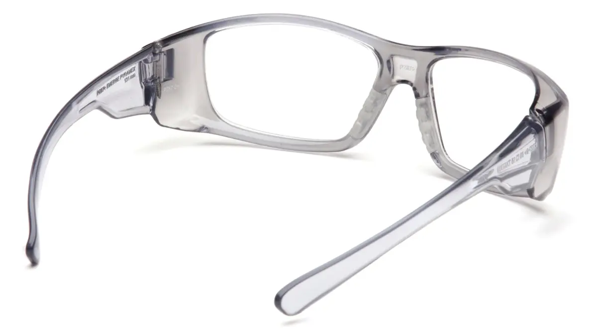 Pyramex Emerge Safety Glasses with Reader Lenses, Gray Frame, Clear +2.0 Diopter | ANSI Z87+ High Impact - view 4