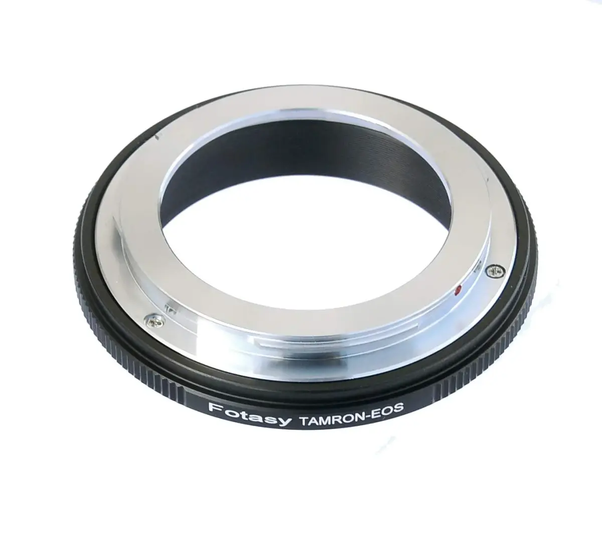 Fotasy Copper Tamron Adaptall Lens to Canon EF/EF-S Mount Adapter | Manual Focus for Macro Photography - main product image