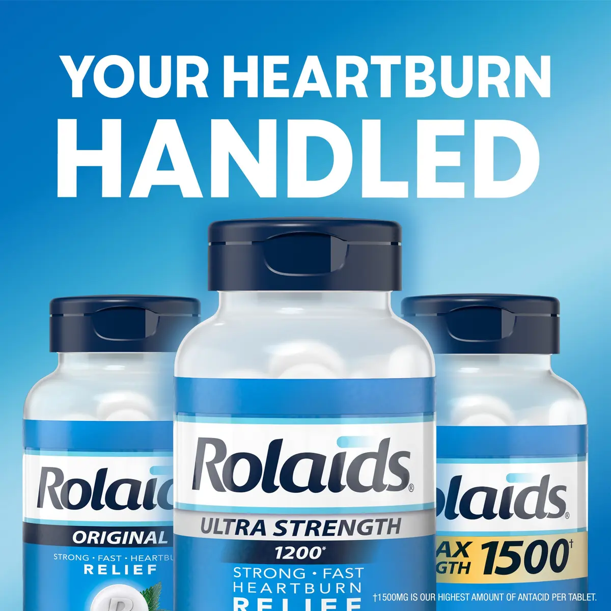 Rolaids Ultra Strength Antacid Chewable Tablets Mint 72-Count | Neutralizes 100x Stomach Acid - view 7