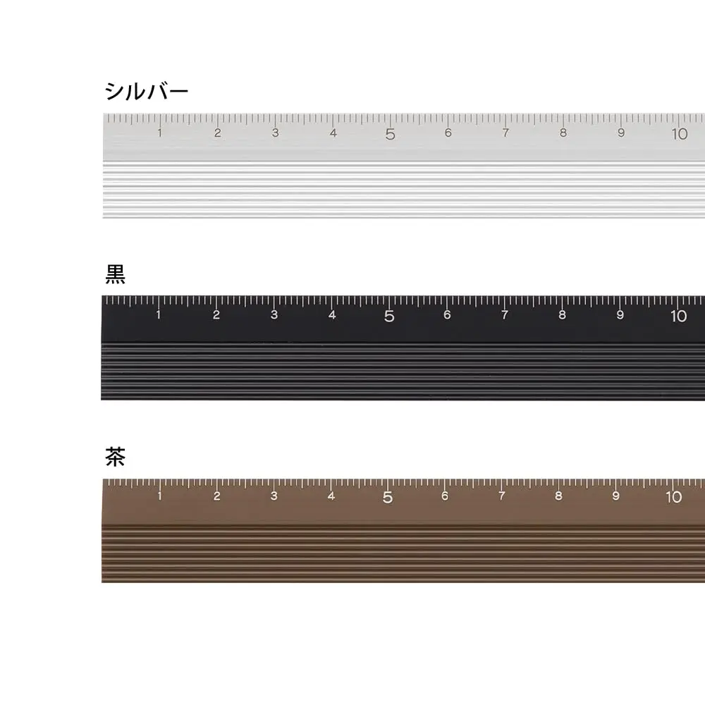 Midori Aluminium Ruler 15cm Black | Classic Drafting Tool for Precision Measurement - view 5