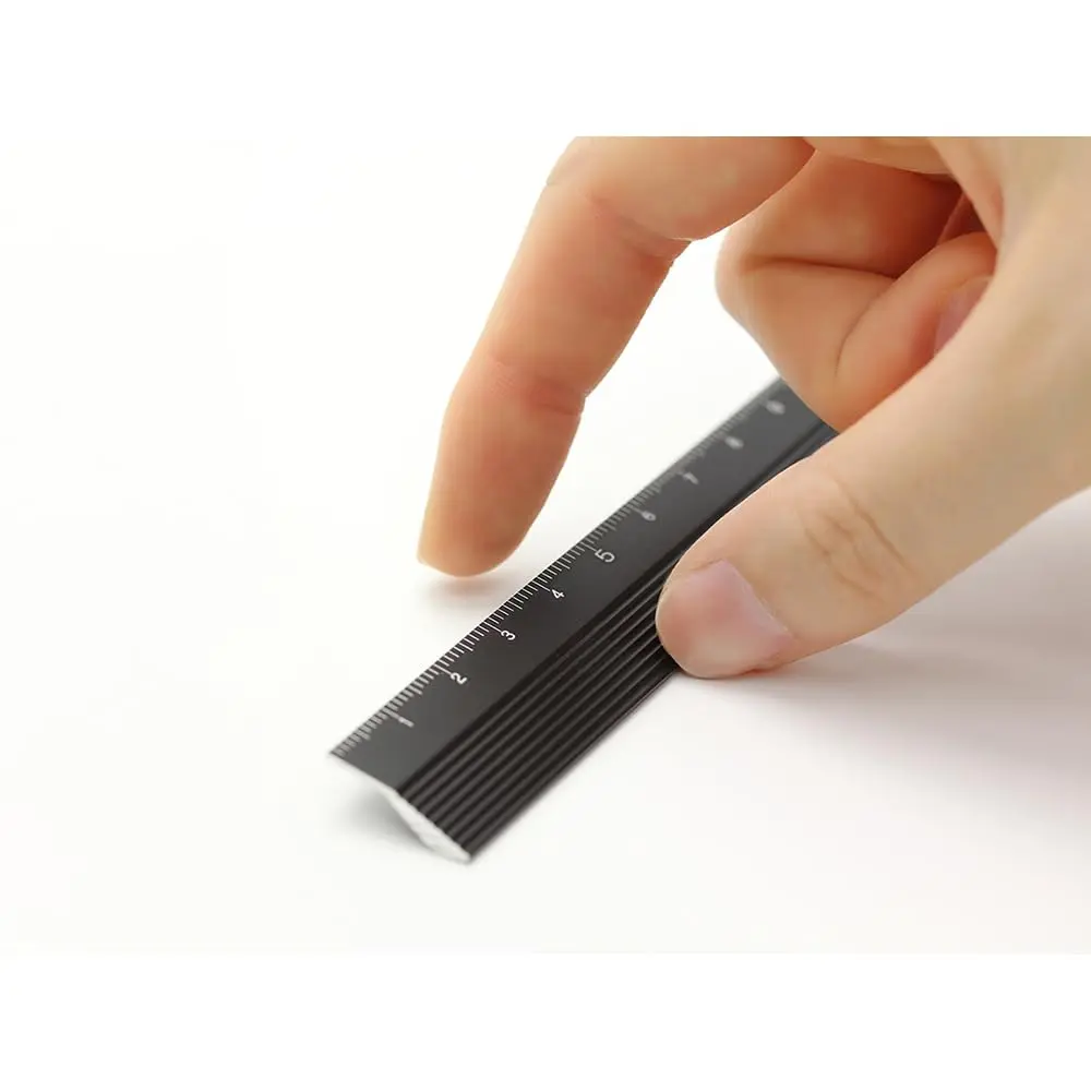 Midori Aluminium Ruler 15cm Black | Classic Drafting Tool for Precision Measurement - view 4