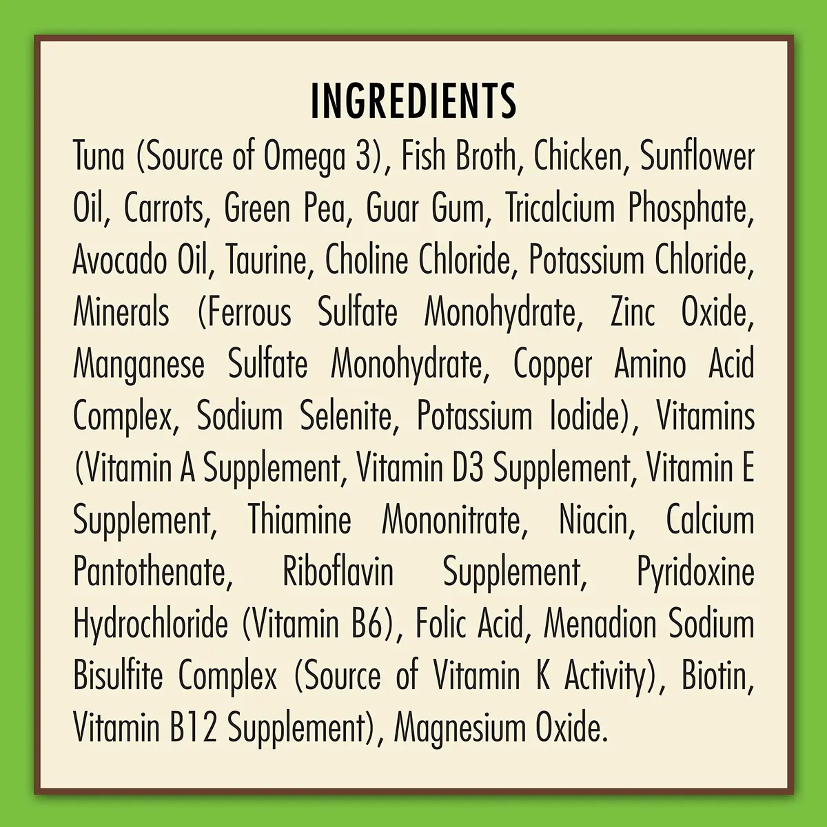 AvoDerm Natural Grain Free Tuna & Chicken Entrée with Vegetables Wet Cat Food 3 oz | Supports Healthy Skin & Coat - view 4
