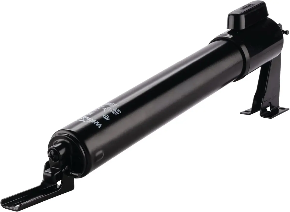 Wright Products V2012BL Heavy Duty Tap-N-Go Pneumatic Door Closer, Black | 38.1 cm (15 inches) Length - view 6