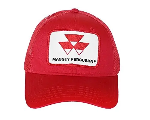 J&D Productions Massey Ferguson Tractor Logo Baseball Cap with Mesh Back | Adjustable Fit - view 3