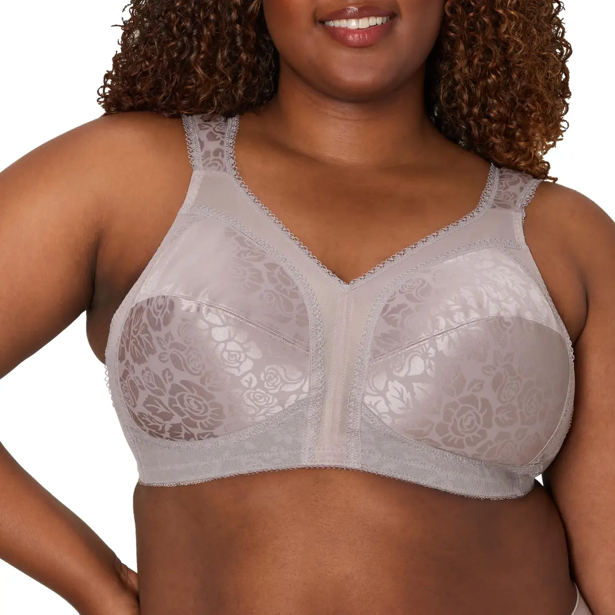 PLAYTEX Women's 18 Hour Original Comfort Strap Full Coverage Bra 44D | Support & Comfort with Playtex M-Frame (70-120c) - main product image