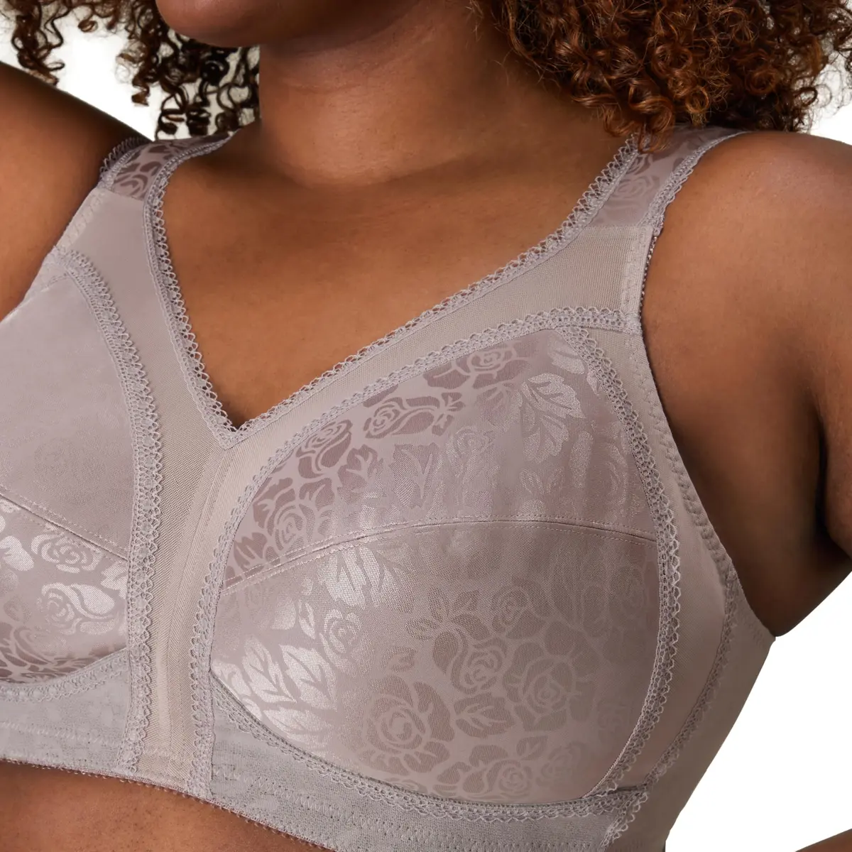 PLAYTEX Women's 18 Hour Original Comfort Strap Full Coverage Bra 44D | Support & Comfort with Playtex M-Frame (70-120c) - view 3