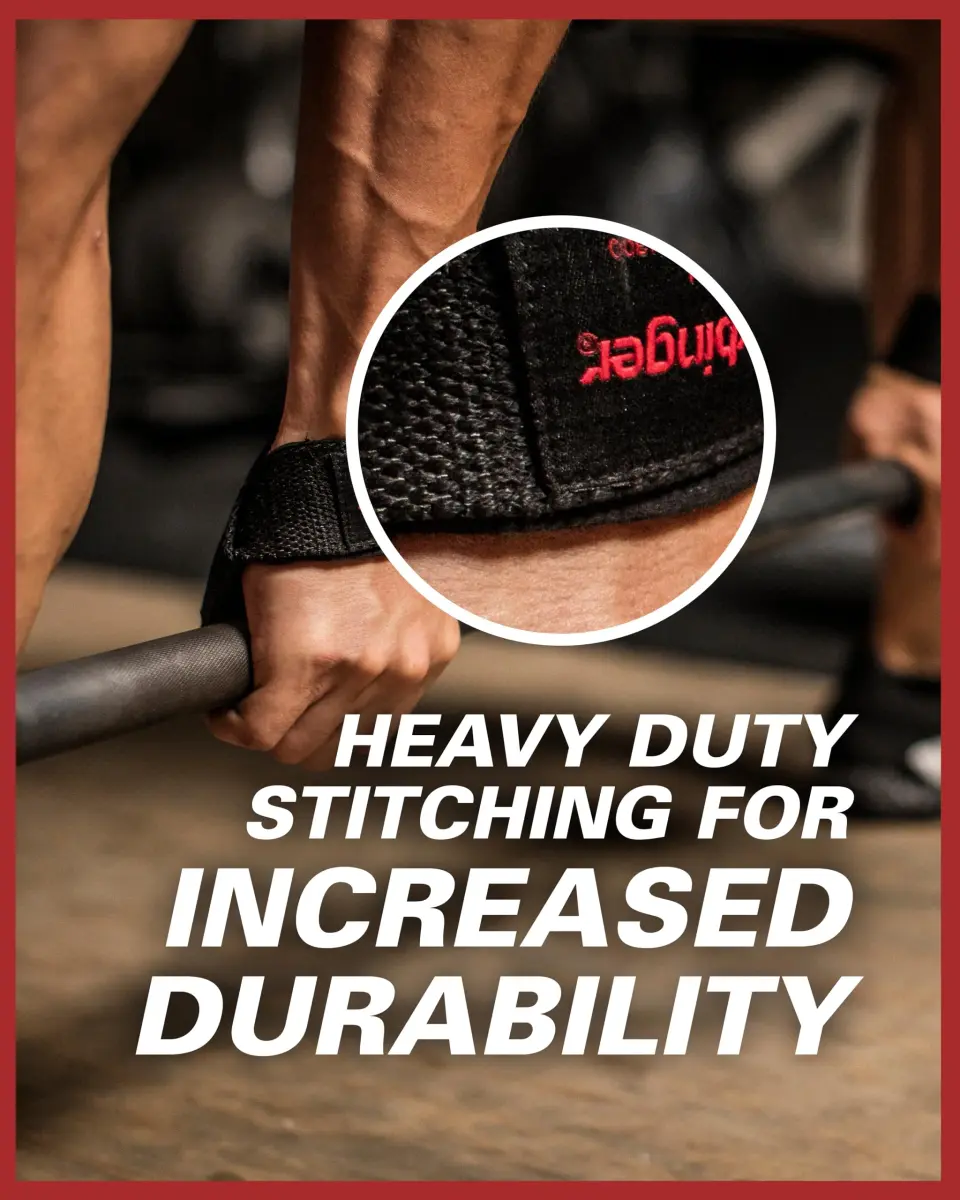 Harbinger Padded Cotton Lifting Straps with NeoTek Cushioned Wrist (Pair, Pink) 21.5 inch | Improve Grip & Reduce Wrist Fatigue - view 6