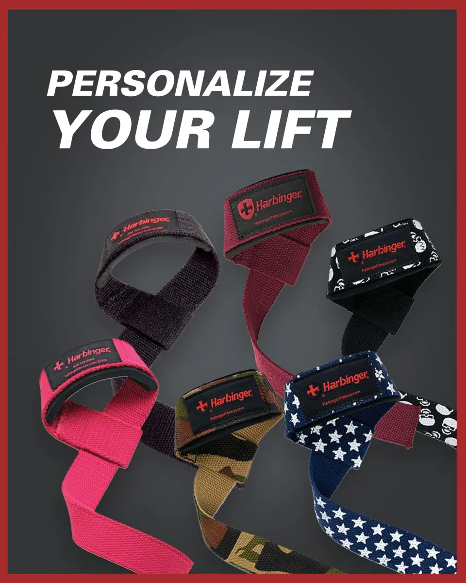 Harbinger Padded Cotton Lifting Straps with NeoTek Cushioned Wrist (Pair, Pink) 21.5 inch | Improve Grip & Reduce Wrist Fatigue - view 8
