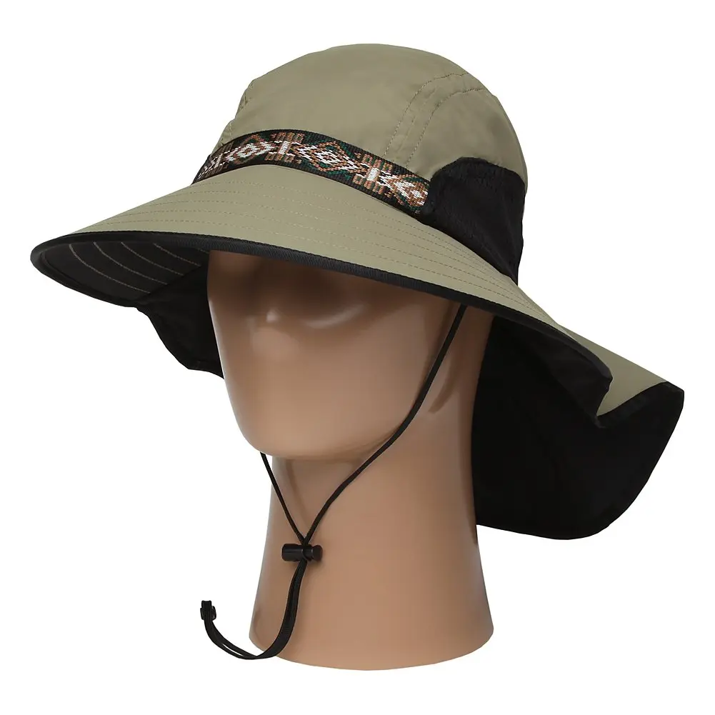 Sunday Afternoons Adventure Hat, Large, Sand/Black | UPF 50+ Sun Protection & Adjustable Fit - view 2