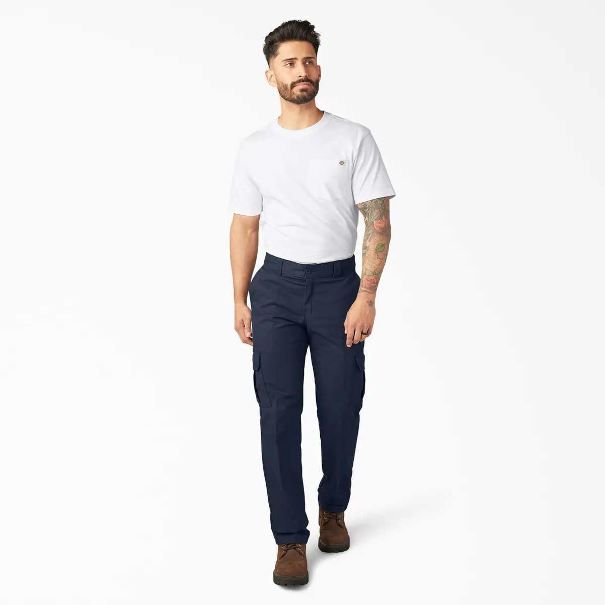 Dickies Regular Straight Stretch Twill Cargo Pants 34W x 30L | Durable Workwear with Flex Fit - view 3