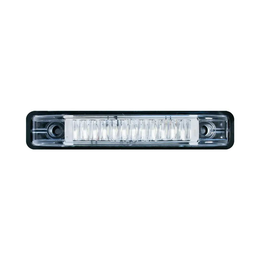 GG Grand General 77653 Red Thin Line 6-LED Marker Light with Clear Lens, Red/Clear, 4 in (10.16 cm) Length - view 2