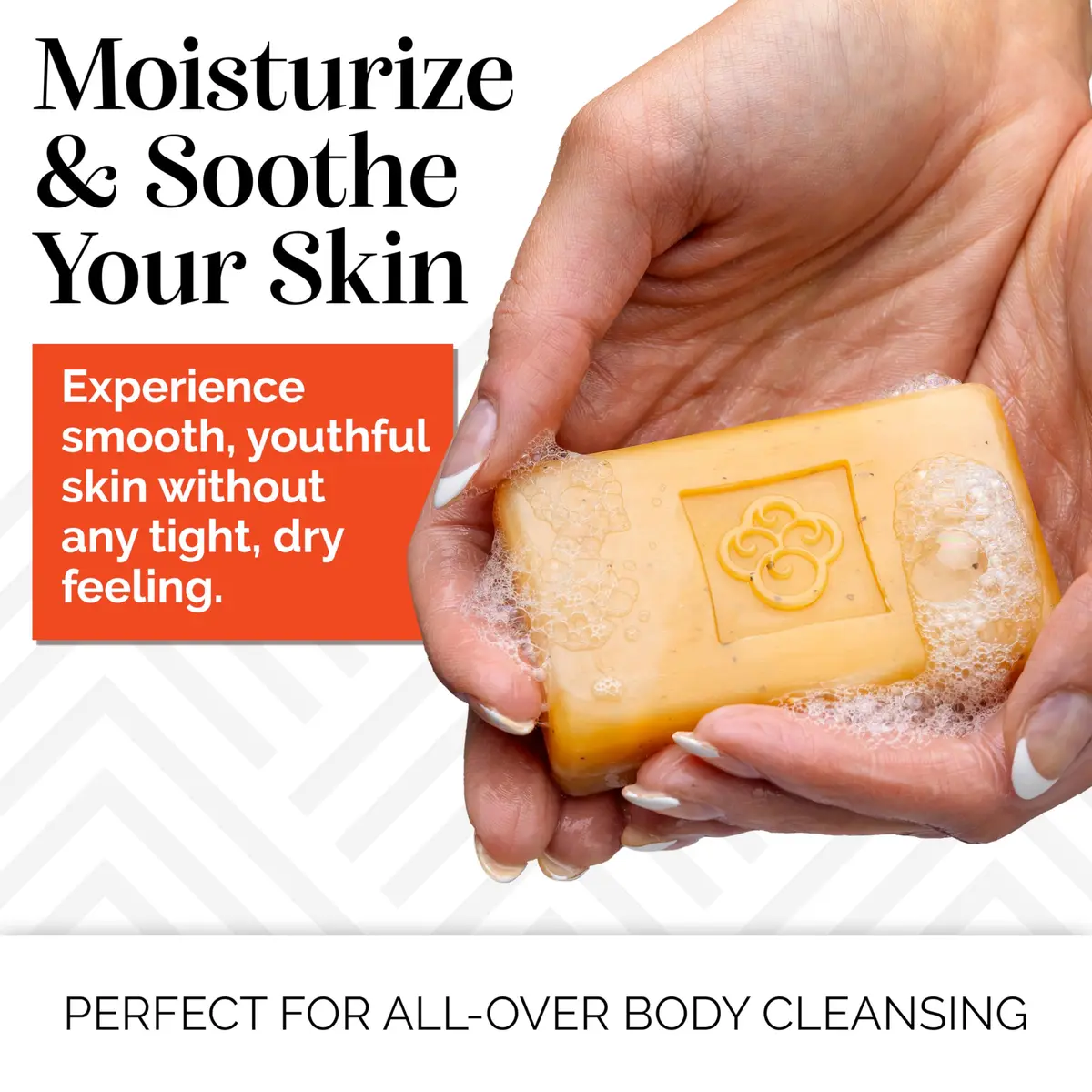 sibu Sea Buckthorn Cleansing Face & Body Soap Bar, 3-Pack | Moisturizes & Calms Sensitive Skin - view 2