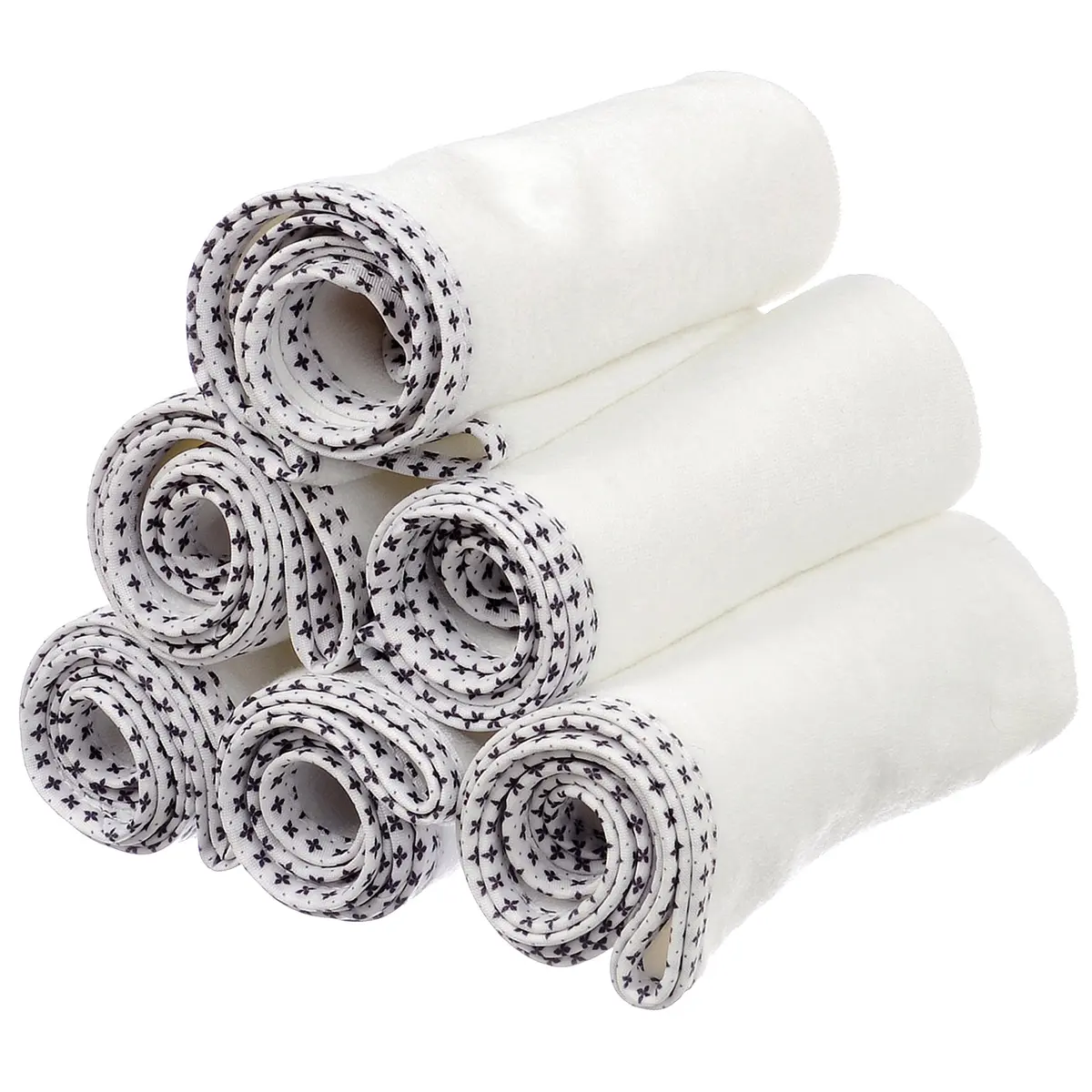 Munchkin Waterproof Changing Pad Liners 6 Pack | PVC-Free, Machine Washable, 22.75 x 11.5 Inches - view 4
