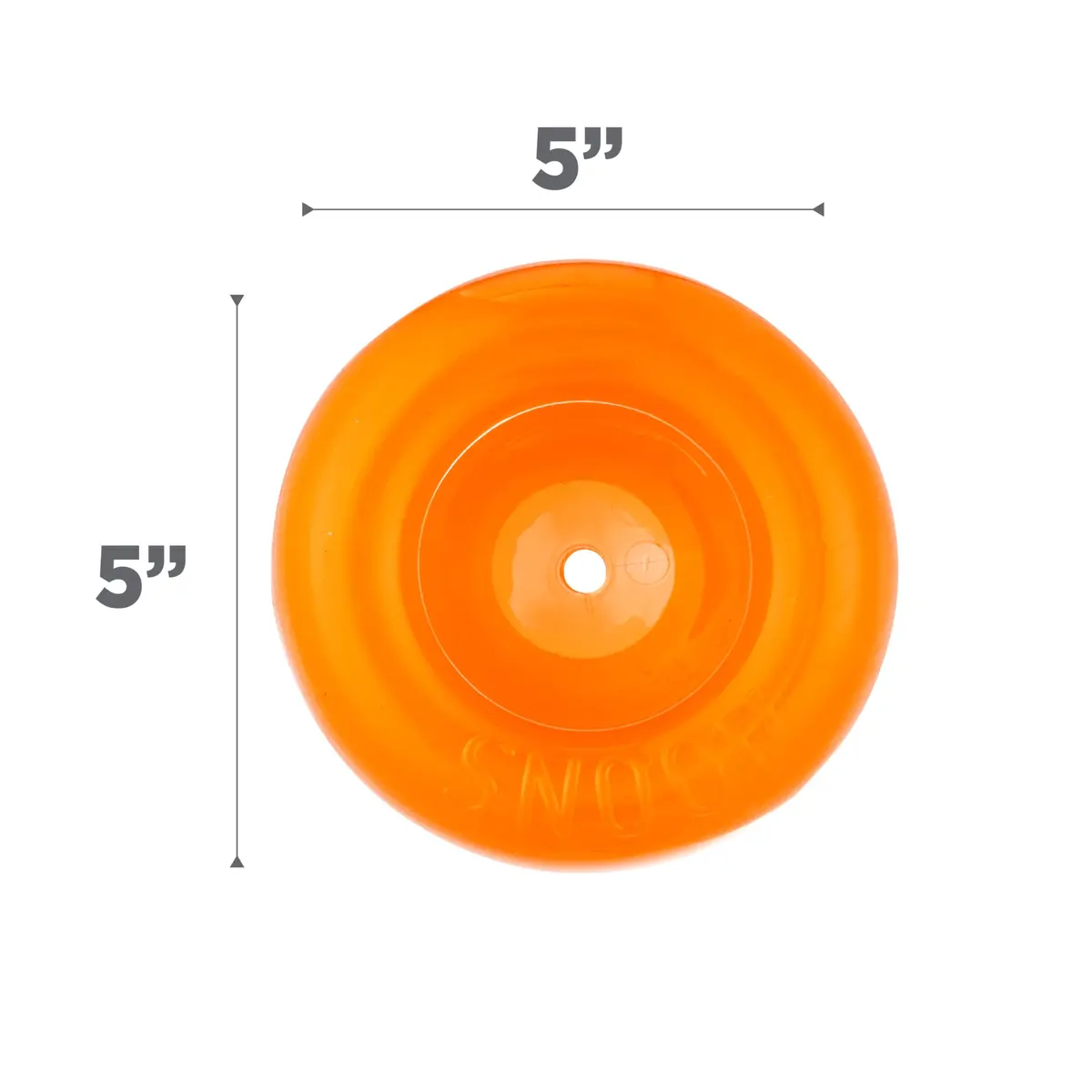 Outward Hound Snoop Interactive Treat Dispenser Dog Toy, Orange, 5" | Mental Stimulation & Slow Feeder - view 8