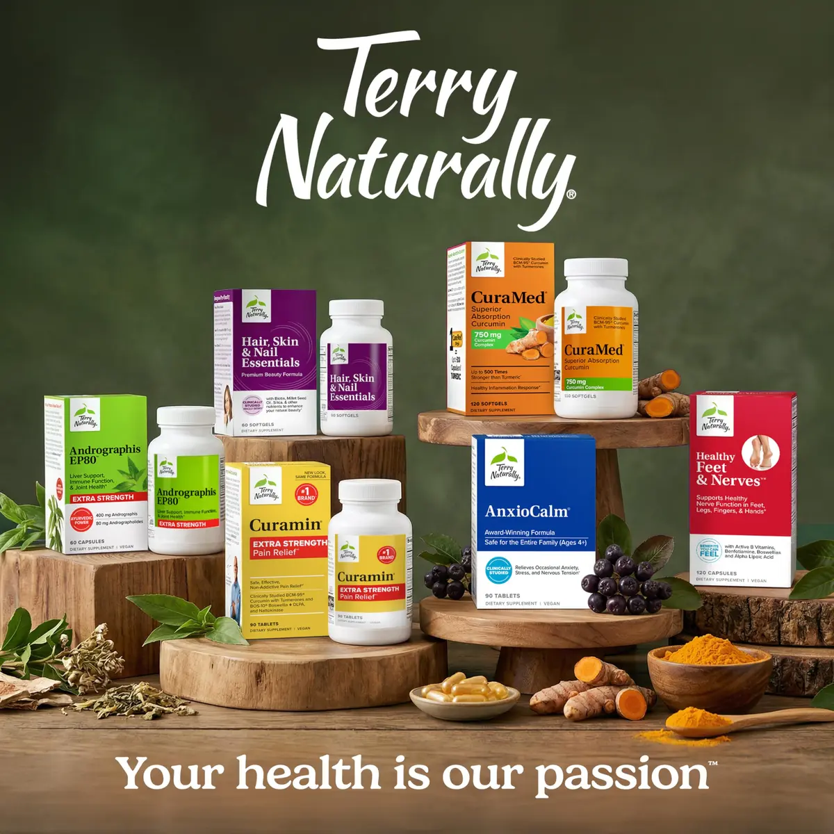 Terry Naturally CuraMed 750mg Softgel | Pain & Inflammation Support in India - view 7