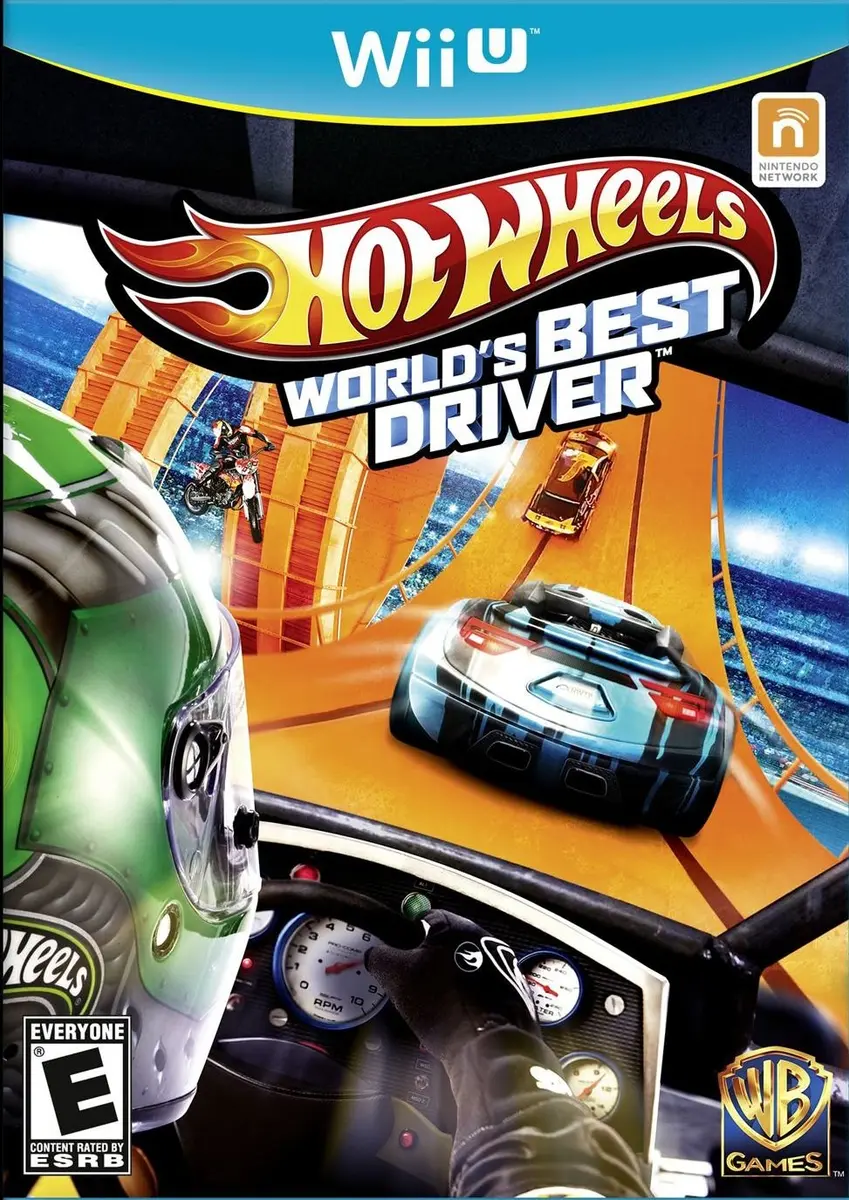 WARNER BROS Hot Wheels World's Best Driver - Wii U Standard Edition | 70+ Events, 24 Vehicles, HD Graphics - main product image