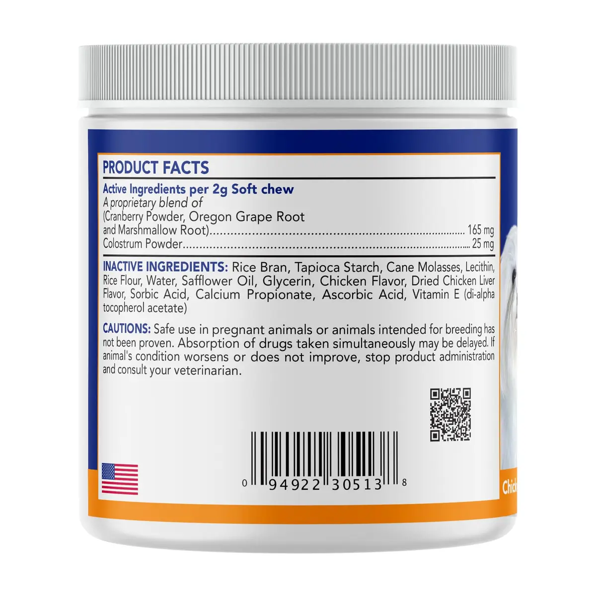 Angels' Eyes Natural Tear Stain Prevention Soft Chews for Dogs | Chicken Formula 120 Count | Daily Supplement to Reduce Eye Stains - view 6