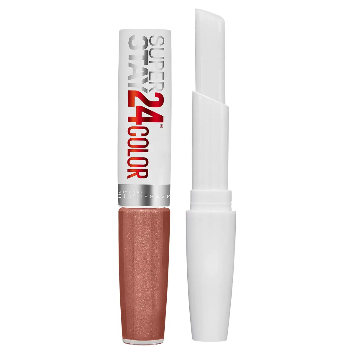 Maybelline New York Superstay 24 2-Step Lipcolor More and More Mocha 141 | Long-Lasting Matte Finish - view 3