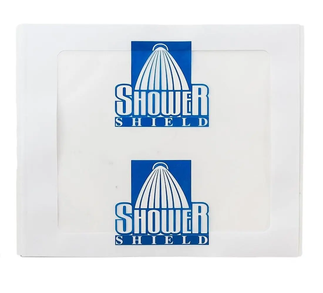 Shower Shield 10x12 Inch PICC Line Shower Cover | Waterproof Catheter Cover for Wounds - main product image