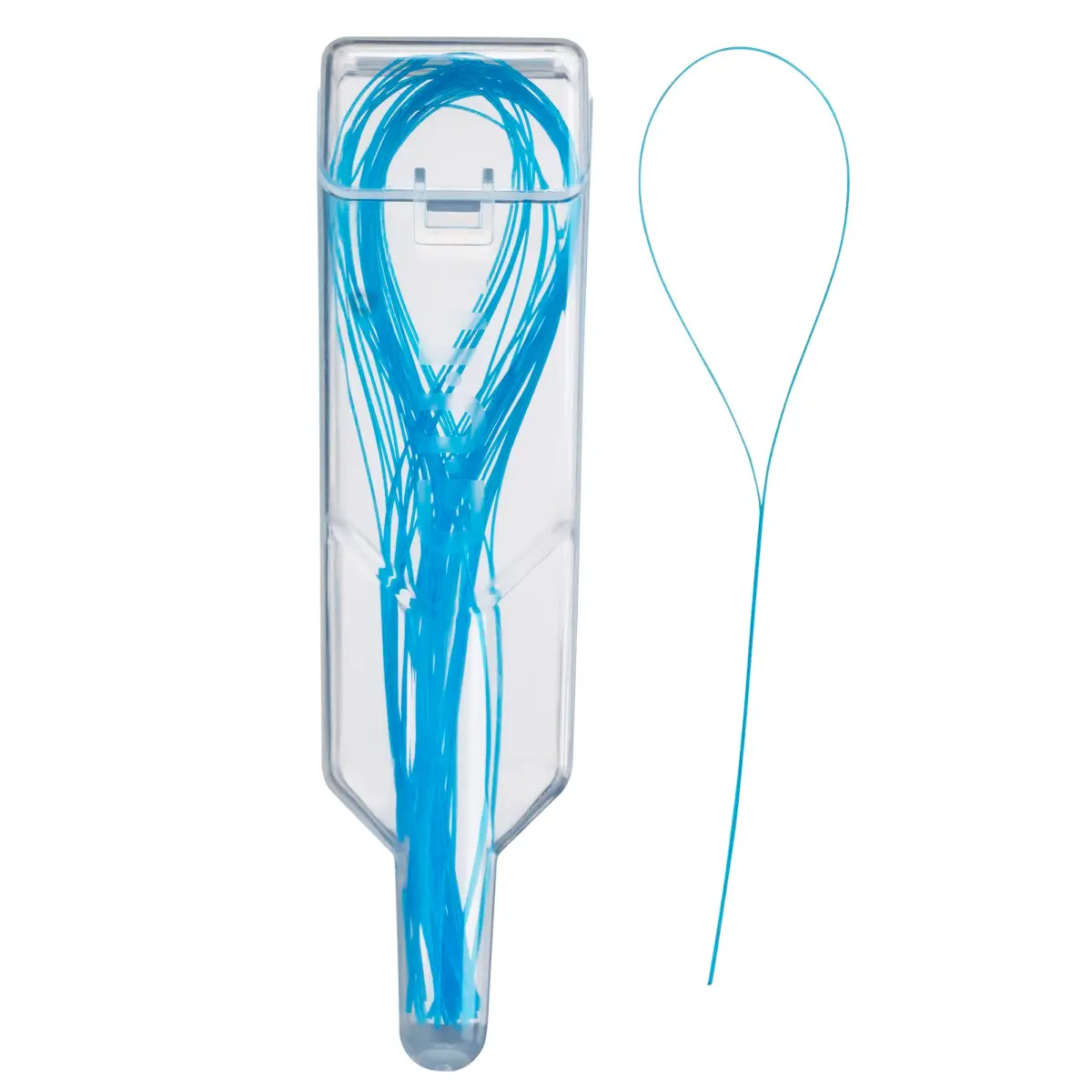 GUM EEZ-Thru Floss Threaders for Braces, Bridges & Implants, Easy Dental Floss Threading, 150 Count (Pack of 6) | Dentist Recommended for Oral Health - view 2