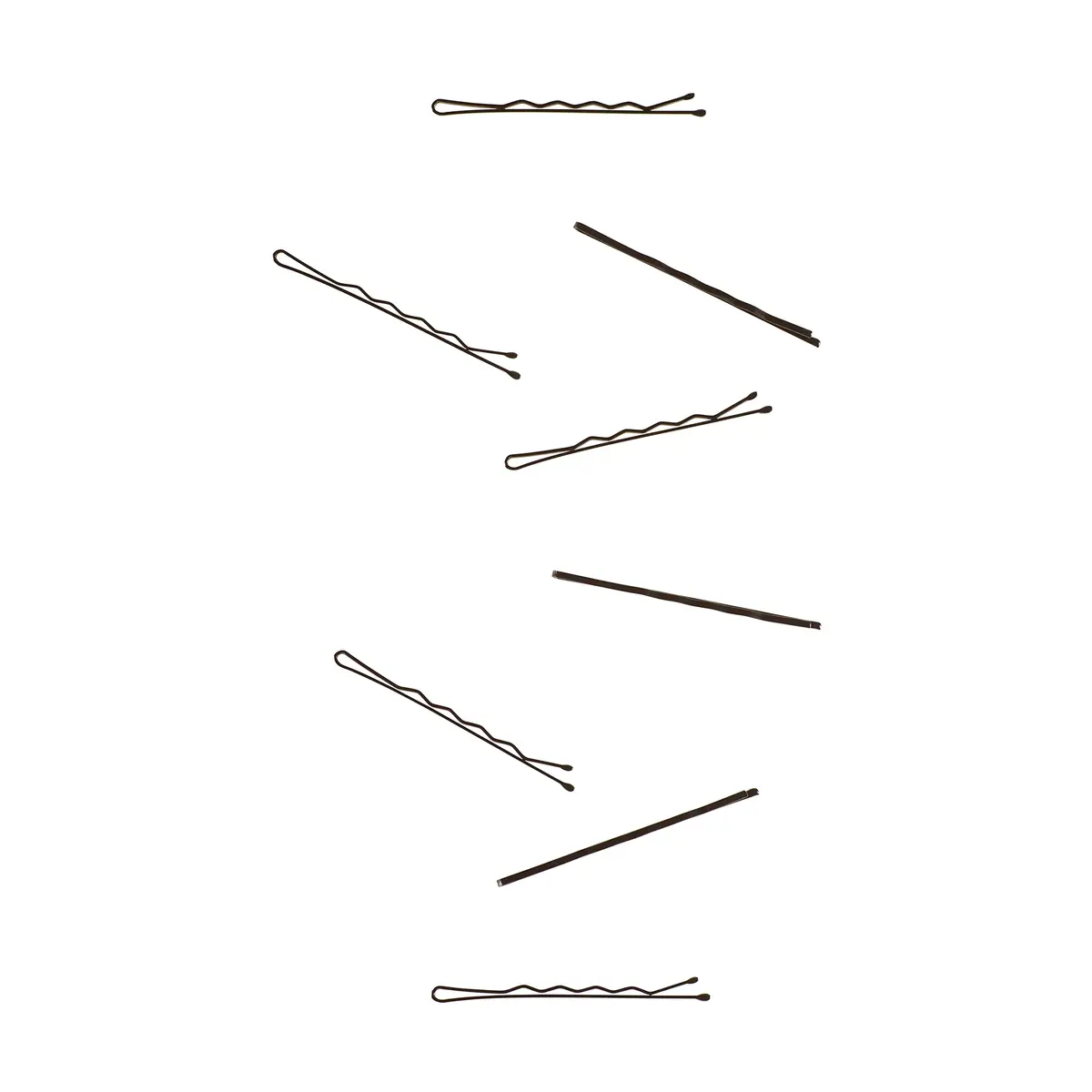 Goody Styling Essentials Bobby Pins, Black, 2 Inches, 60 Count | Secure Hold for All Hair Types - view 7